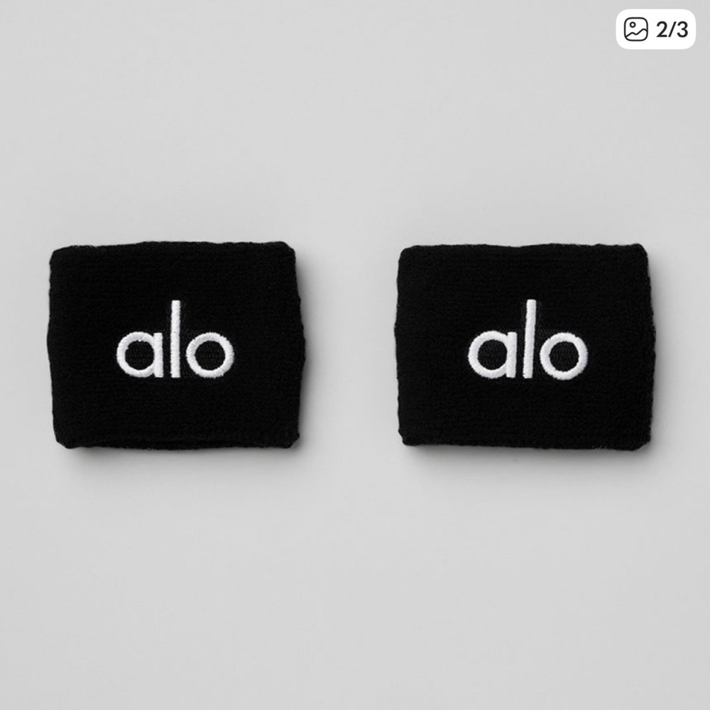 ALO Yoga Black Wristbands